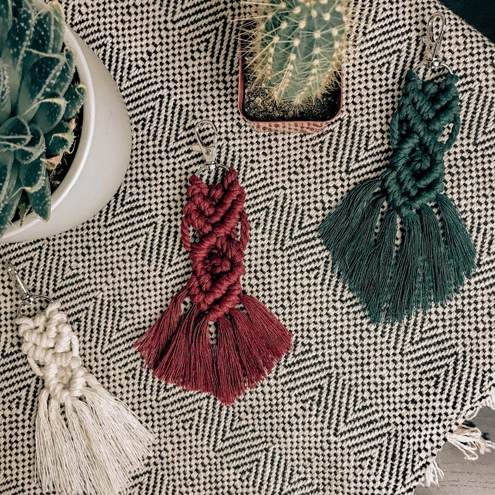 Macrame Keychains